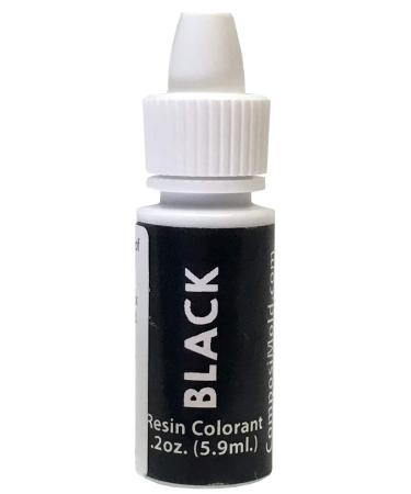 Black Epoxy Pigment (Colorant  Dye  Tint) 6cc (0.2 oz.)