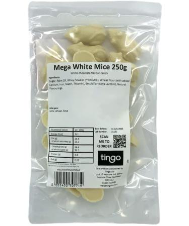 Hannahs Large White Chocolate Mice 250 g - Buy Online on SooperMarket.com