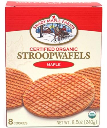 Shady Maple Farms Organic Cookie Waffles (Maple, 1)