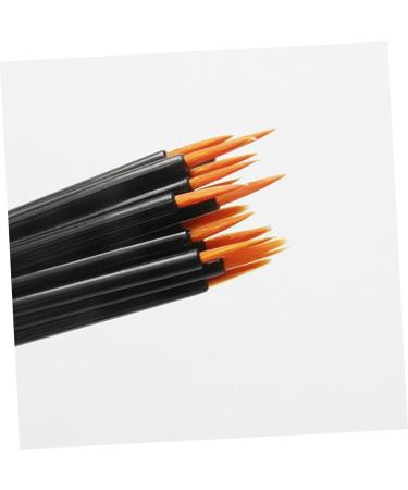 BELLIFFY 100pcs Eyeliner Liquid Small Eyeliner Brush Fine Eyeliner Brush Eyeliner Makeup Brush Gold Eyeliner - Buy Online on SooperMarket.com