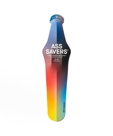 Ass Savers Bicycle Saddle Mudguard | Regular for 23-35 mm Tires, Commuter, Road, Cyclo Cross | Big for 30-50 mm with Upto 55 mm Wide, Generation 4, Rain Protection, No Tools Mount, Patented Flip Tip Spektrum - Regular (for 23-35 mm tires)