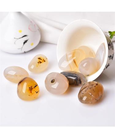 Natural Crystal Polished Stone White Agate Tumble for for ZJGIDTEM - Buy Online on SooperMarket.com