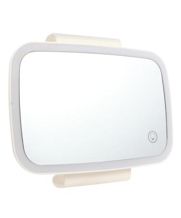 Healeved 1pc Car Vanity Mirror Clip-on Mirror Sun Visor Mirror Car Visor Mirror Vanity Mirror for Car Mirror for Sun Visor Car Makeup Mirror Car Sun Shield Makeup Mirror LED Makeup Mirror