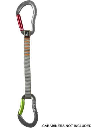 Fusion Climb Quickdraw Runner 5000 lbs Rated Stitched Loop Nylon Webbing 20cm x 1.7cm Tan/Orange - 20' Length - Buy Online on SooperMarket.com