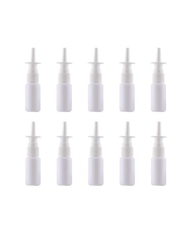 SUPVOX 20 pieces Nasal feast nasal spray bottles atomizer pump gar pump gear fine fog empty spray bottle made of plastic