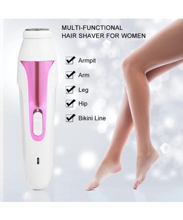 5-in-1 Facial Hair Remover & Eyebrow Trimmer - Electric Hair Removal Epilator for Women | Pink Beauty Tool - Buy Online on SooperMarket.com