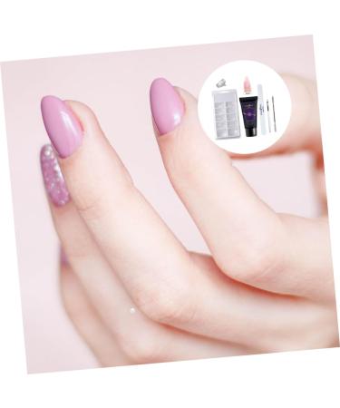 Healeved 2 Sets Nail Extension Glue Set Nail Builder Gel Kit Manicure Kit Manicure Extension Gel Manicure Nail Art Lamp Nail Enhancement Trial Kit Nail Kits Nail Lamp Plastic Strengthen - Buy Online on SooperMarket.com