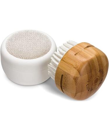 Full Circle Fuzz Off 2-in-1 Lint Remover & Brush - White | Eco-Friendly Fabric Care - Buy Online on SooperMarket.com
