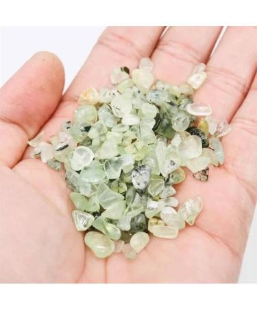 Natural Crystals and Stones 100g Natural Prehnite Quartz Crystal Stone Gravel 7mm-9mm for Decoration Gift for Decoration kaixun - Buy Online on SooperMarket.com