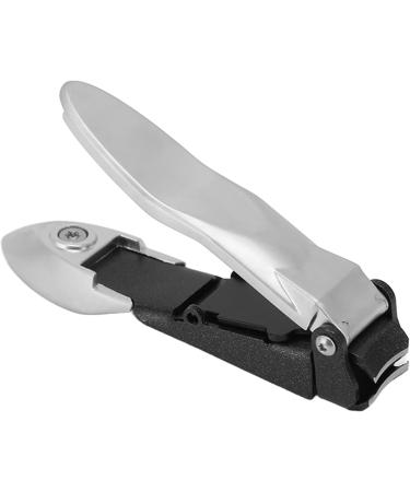 Stainless Steel Nail Clipper with Strong Blade Nail Cutter Fingernail Clipper Anti Splash and Nonslip Lever for Durable - Buy Online on SooperMarket.com