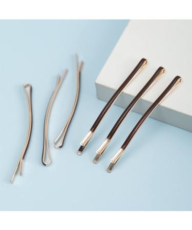 Metal Jumbo Bobby Pins Hair Clips 10pcs (Brown) - 5 Large, 5 Small | Hair Decoration Accessories - Buy Online on SooperMarket.com