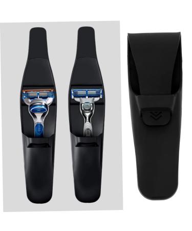 Beavorty Silicone Razor Cover | 2 Pack Travel Case for Safety Razors | Portable Razor Etui & Carrier Bag - Buy Online on SooperMarket.com