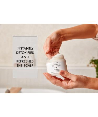 Buy Grow Gorgeous Scalp Detox Scrub 200ml - Vegan Pre-Wash Treatment for Detoxification & Build-up Removal - International Shipping Available - Buy Online on SooperMarket.com