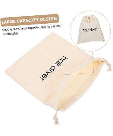 Healeved 12 Pcs Hair Dryer Storage Bag Drawstring Storage Bags Dryer Portable Travel Tote Bags Fabric - Buy Online on SooperMarket.com