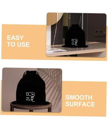FOYTOKI 2pcs Velvet Bag Hair Dryer Travel Pouch Curling Iron Travel Bag Hair Dryer Bag Hair Dryer Storage Hair Dryer Organizer Hair Dryer Attachments Storage Hair Tool Travel Bag - Buy Online on SooperMarket.com