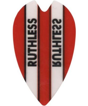 US Darts 3 Sets (9 Flights) Xtra Tough (100 Micron) Ruthless R4X Vortex RED Flights