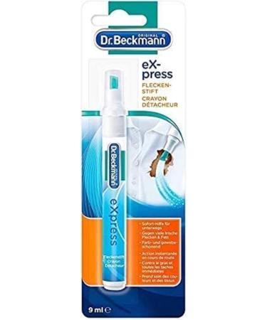 Dr. Beckmann eXpress stain pen | Effective stain remover for on the go | quick and easy solution | 9ml 9 ml (1 pack)