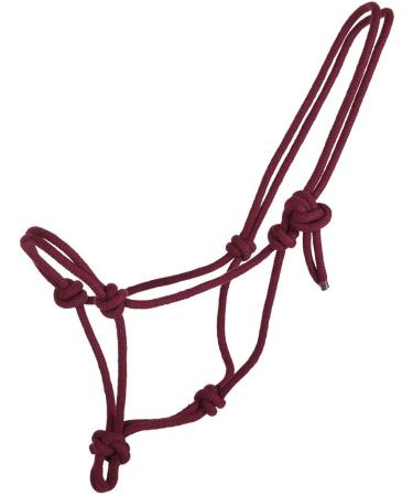 Buy Netproshop Knotted Halter Horse Halter - Bordeaux Blue Green Mini Shetty to XL Full Size - Ideal for Cob Horses - Buy Online on SooperMarket.com