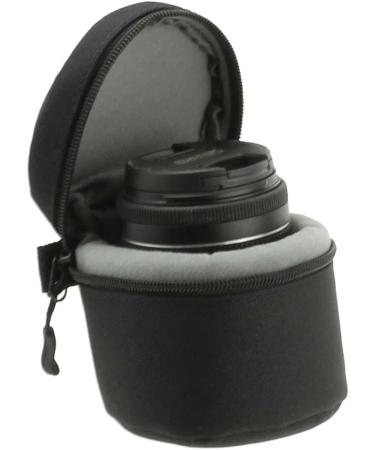Navitech Black Waterproof Camera Lens Case - Sigma 56mm F1.4 DC DN Compatible Protective Bag for Travel - Buy Online on SooperMarket.com