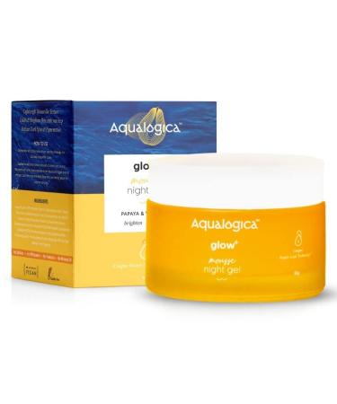 Aqualogica Glow+ Mousse Night Gel Papaya & Vitamin C 50g