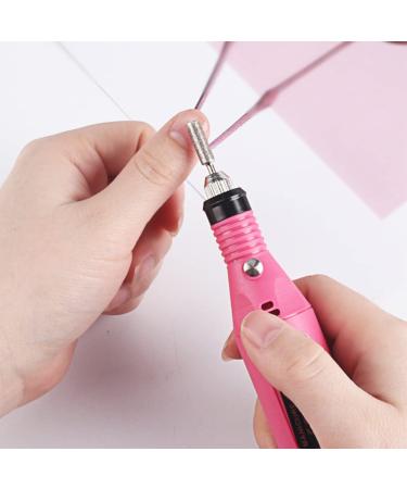 JacobsParts Electric Nail Drill Kit - Portable Pink Manicure & Pedicure Machine - Buy Online on SooperMarket.com