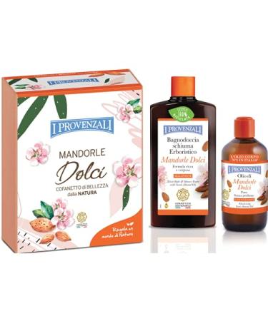 I Provenzali Beauty Set Almonds Pure Oil 250 ml and Shower Gel 400 ml