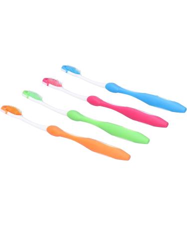 HERCHR Tongue Cleaner & Scraper | Portable Bad Breath Eliminator for Travel | Effective Plastic Tongue Brush - Buy Online on SooperMarket.com