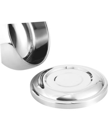 Beavorty 3-Piece Bamboo & Stainless Steel Shaving Soap Bowl Set Rustproof Shaving Containers for Men - Buy Online on SooperMarket.com