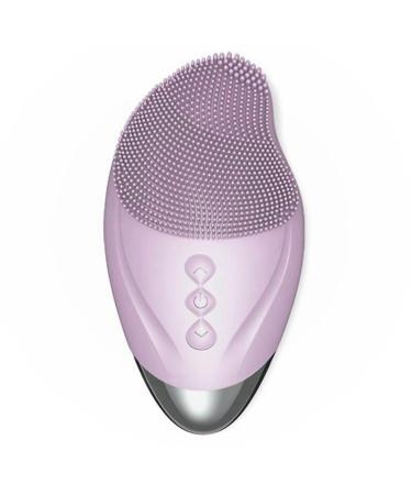 Professional Silicone Electric Facial Scrubber Portable Cleansing Brush and Eye Massager for Women