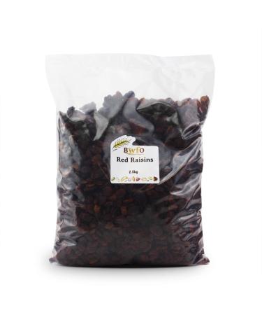 Raisins Red 2.5kg (BWFO)