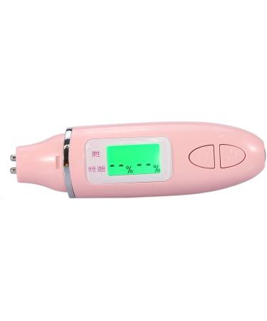 Digital LCD Display Skin Sensor Tester Facial Moisture Water Oil Analyzer (Roseate) - Buy Online on SooperMarket.com