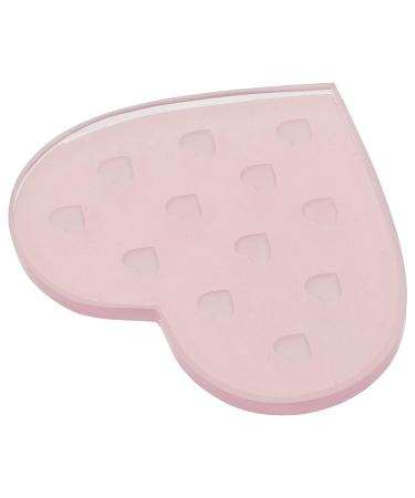 Mipcase Eyelash Adhesive Station - 2pcs Eyelash Extension Pads & Magnetic Holder - Pink Glass Crystal Gasket for False Lashes - Buy Online on SooperMarket.com