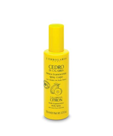 LErbolario Fesh Evanescense Body Spray - Calabrian Citron for Unisex - 3.3 oz Body Spray