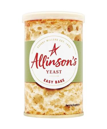 Allinson | Easy Bake Yeast Tin 3X100G (300g) | Fast Action Yeast | Makes up to 14 loaves | Quality ingredients | Suitable for vegetarians and vegans
