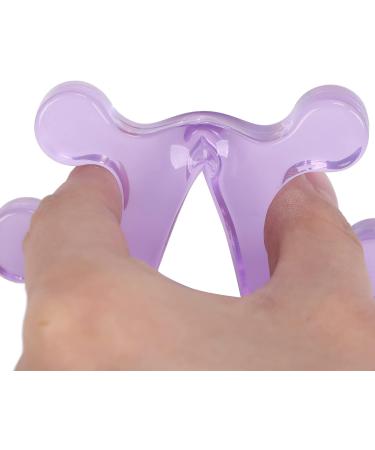 Pack of Purple Silica Gel Toe Separators Bunion & Hammer Toe Relief Stretchers | Best Toe Straighteners - Buy Online on SooperMarket.com