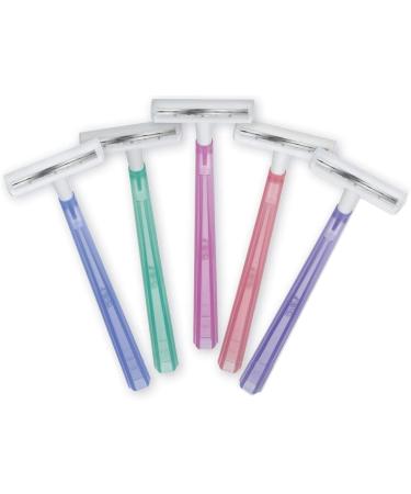 BIC Twin Lady Sensitive Razor - 5 Packs of 5 Razors (25 Total) | Gentle Dual-Blade Shaving for Women - Buy Online on SooperMarket.com