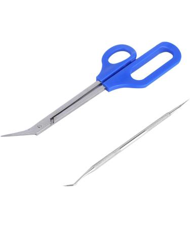 Stainless Steel Pedicure Tool Set Long Handle Handle Foot Nail Manicure Multifunctional Elderly Toenail Scissors Nails File - Buy Online on SooperMarket.com