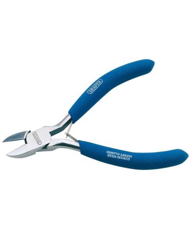 Draper Carbon Steel Diagonal Side Cutter Pliers 110mm - 60743 - Wire Snips For Craft Home and DIY