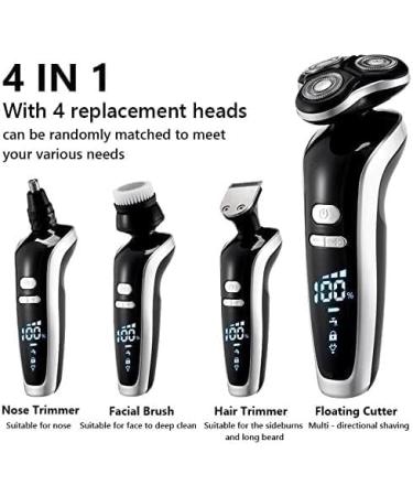 GeRRiT Electric Razor for Men | USB Rechargeable 4D Electric Shaver & Hair Clipper | Professional Hair Trimmer - Buy Online on SooperMarket.com