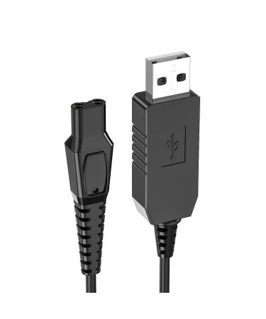 Charger for Manscaped Shaver Mellbree 15V Philips Aquatouch/Manscaped Charger Hatteker Charger Cable Compatible with Philips QP6520 QP6510 Aquatouch Precision Bodygroom Beard Trimmer