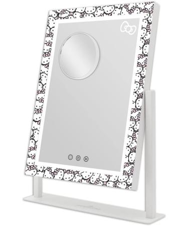 Hello Kitty Cute Tri Tone LED Makeup Mirror with Lights and 3X Magnification - Buy Online on SooperMarket.com