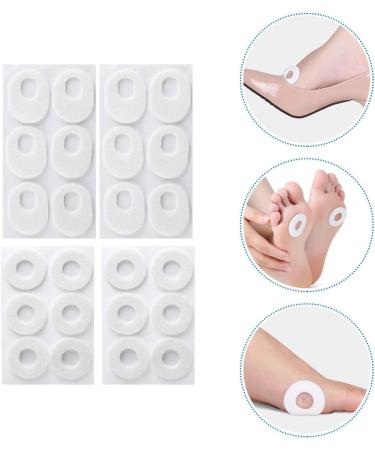 Beaupretty Corn Adhesive Foam Toe Relief Pads - 4 Sheets | Oval Foot Protectors for Blisters & Heel Pain - Buy Online on SooperMarket.com