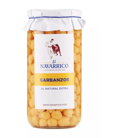 Navarrico Garbanzos chickpeas jar 700g - Pack of 3