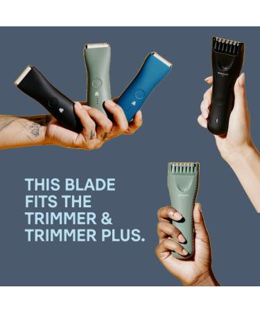 Meridian Sage Ceramic Trimmer Replacement Blades - 3 Pack for Electric Body & Pubic Hair Trimmer - Buy Online on SooperMarket.com