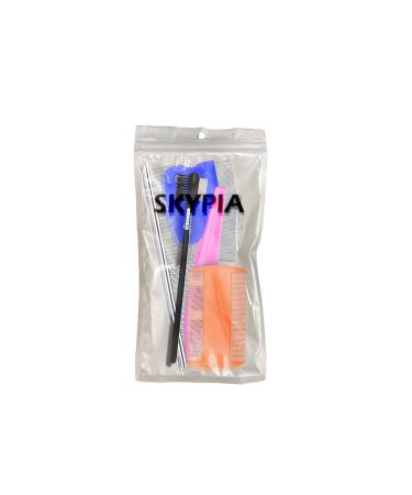 SKYPIA 5 Pcs Pet Grooming Kit for Dogs and Cats - Gentle Comb for Tangle Removal, Tear Stain Remover, Flea & Tick Removal - Dog Grooming Supplies - Buy Online on SooperMarket.com