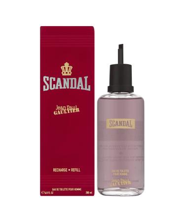 Scandal by Jean Paul Gualtier for Men 6.8 oz Eau de Toilette Recharge Refill
