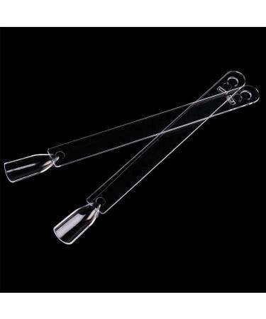 100 PCS Transparent Nail Swatches Sticks Fan-shaped Polish Display Board for Nail Art Tips Practice - Buy Online on SooperMarket.com