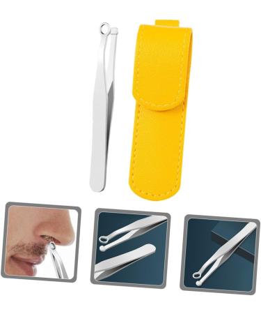 NOLITOY Nose Hair Trimmer for Men | Reusable Grooming Tool & Tweezers | Steel Clipper Set for Precise Hair Removal - Buy Online on SooperMarket.com