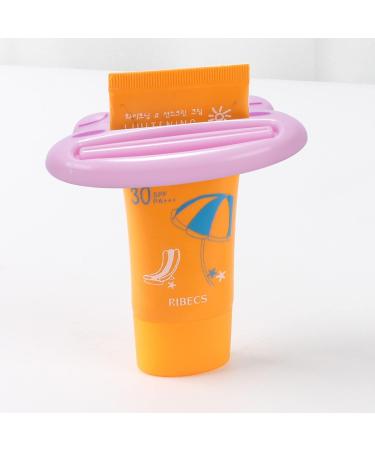 Aruicheng Toothpaste Squeezer Plastic Rolling Tube Toothpaste Squeezer Toothpaste Tube Squeezer Dispenser for Saving Toothpaste Creams Cosmetics 5 Color - Buy Online on SooperMarket.com