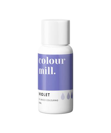 Colour Mill Tropical Oil Based Food Colouring 20ml (Violet)